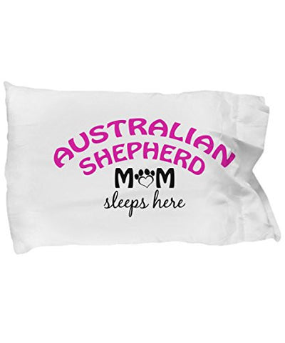 Australian Shepherd Mom and Dad Pillow Case
