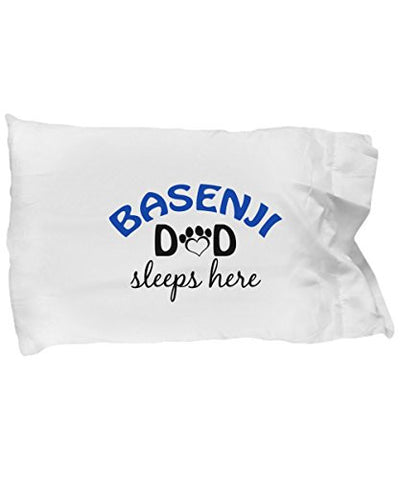 Basenji Mom and Dad Pillow Cases