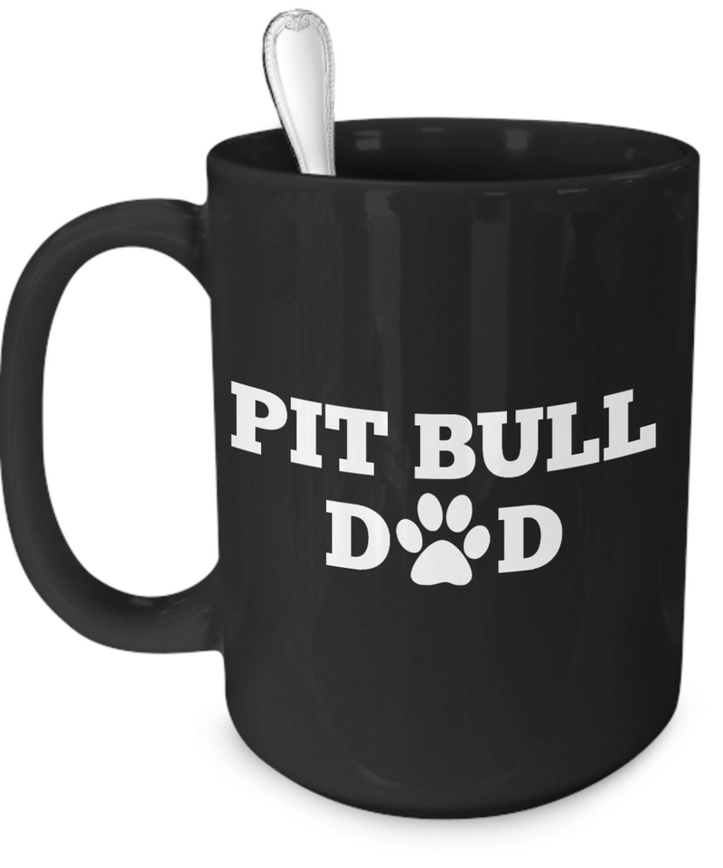Pit Bull Dad mug