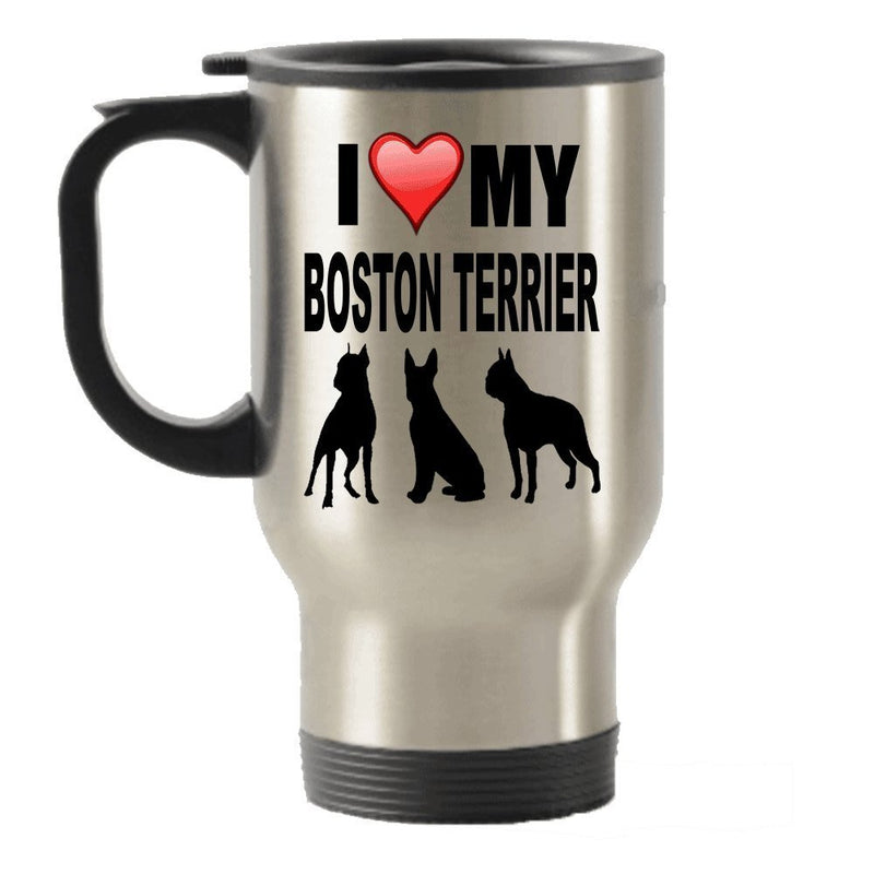 I Love My Boston Terrier Gift