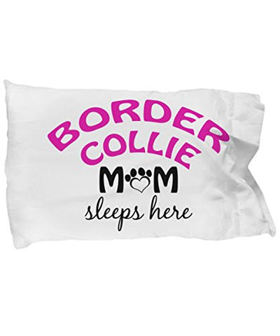 Border Collie Mom and Dad Pillow Cases