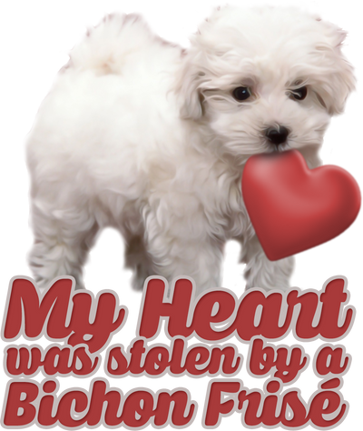 My heart was stolen by a bichon - mug - Dogs Make Me Happy - 2