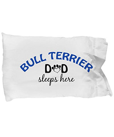 Bull Terrier Mom and Dad Pillow Cases