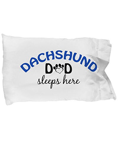 Dachshund Mom and Dad Pillow Cases