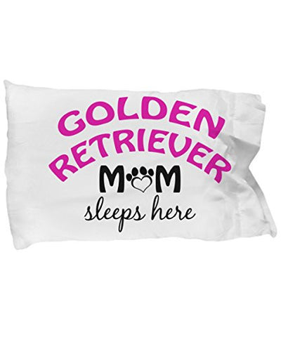 Golden Retriever Mom and Dad Pillow Cases