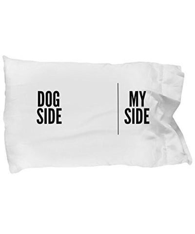 Dog Side My Side Pillow Case - Dog lover gifts