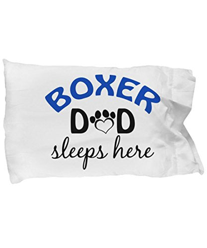 Boxer Mom and Dad Pillow Cases