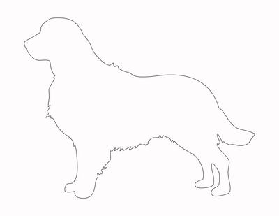 Golden Retriever Decal