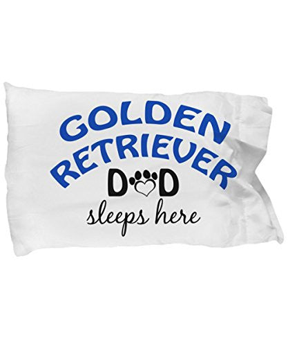 Golden Retriever Mom and Dad Pillow Cases