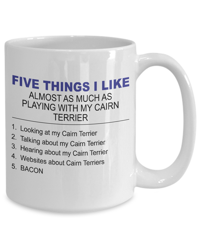 Five Thing I Like About My Cairn Terrier - Dogs Make Me Happy - 4