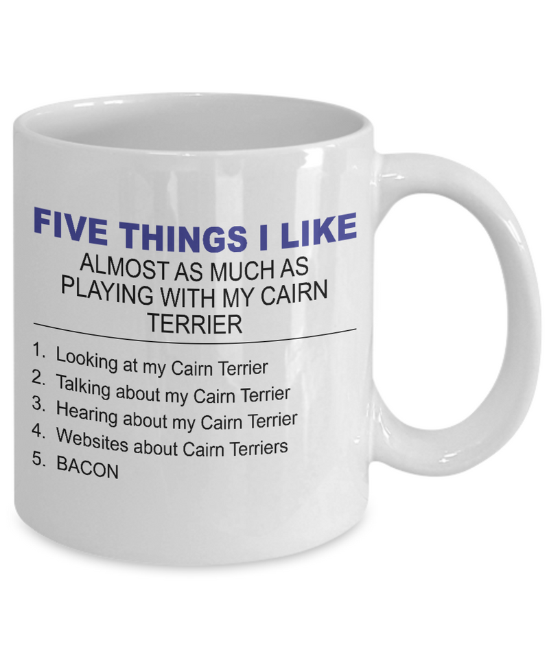 Five Thing I Like About My Cairn Terrier - Dogs Make Me Happy - 2
