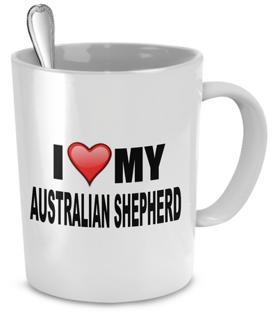 I Love Australian Shepherd - Dogs Make Me Happy - 2