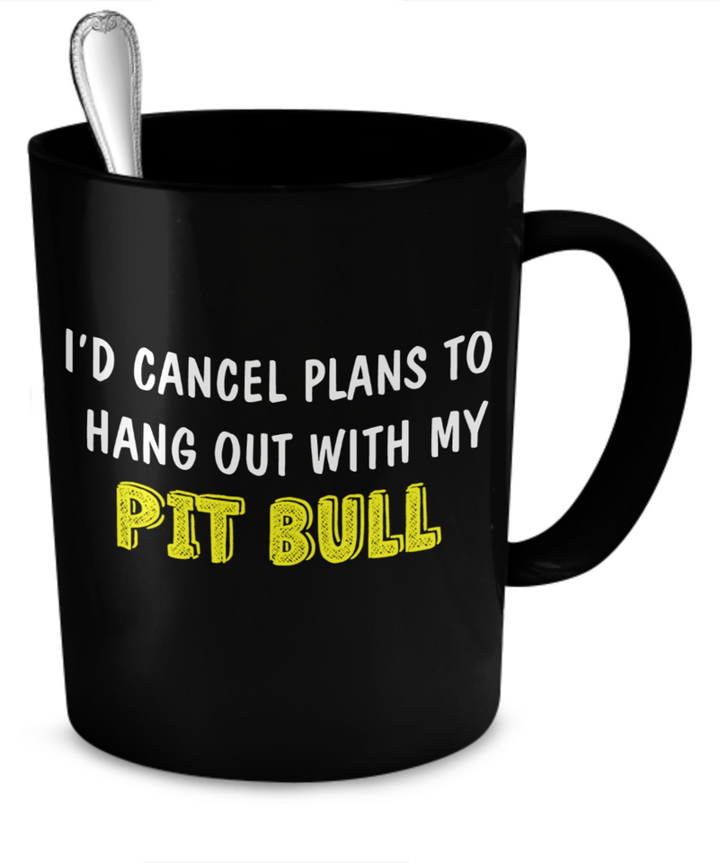 pit bull mug