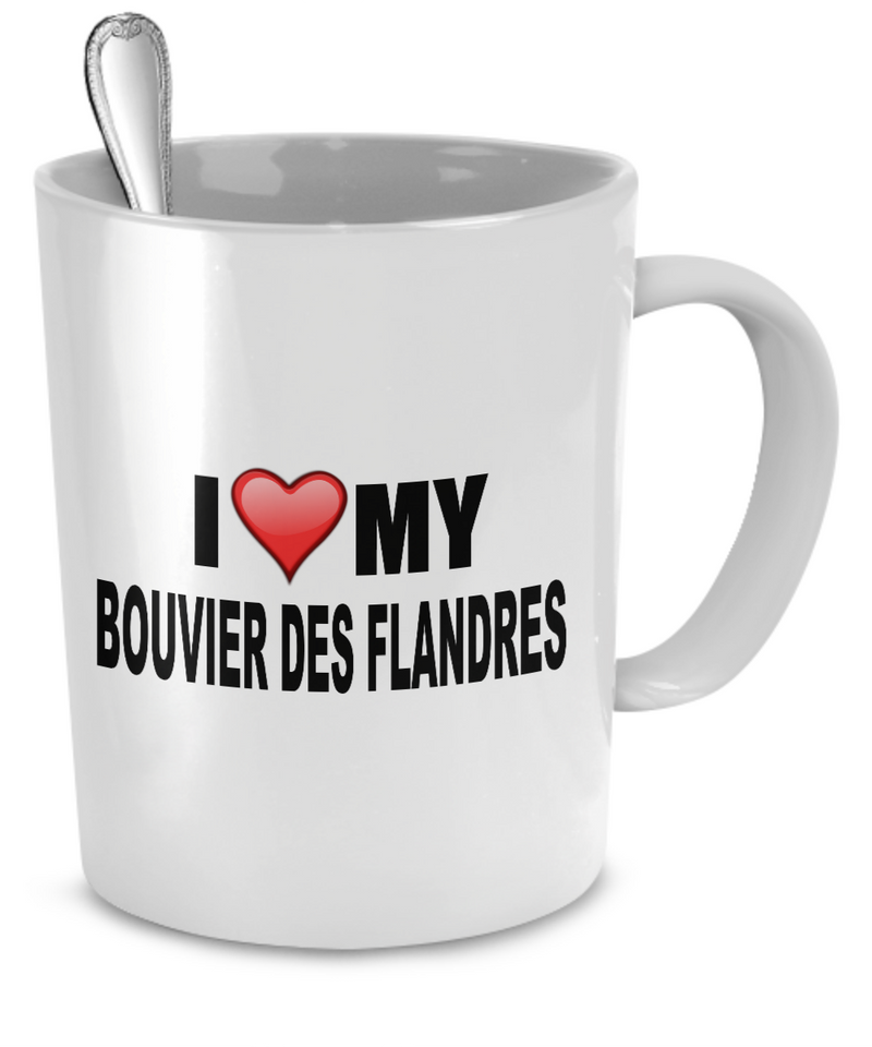 I Love My Bouvier Des Flandres - Dogs Make Me Happy - 2