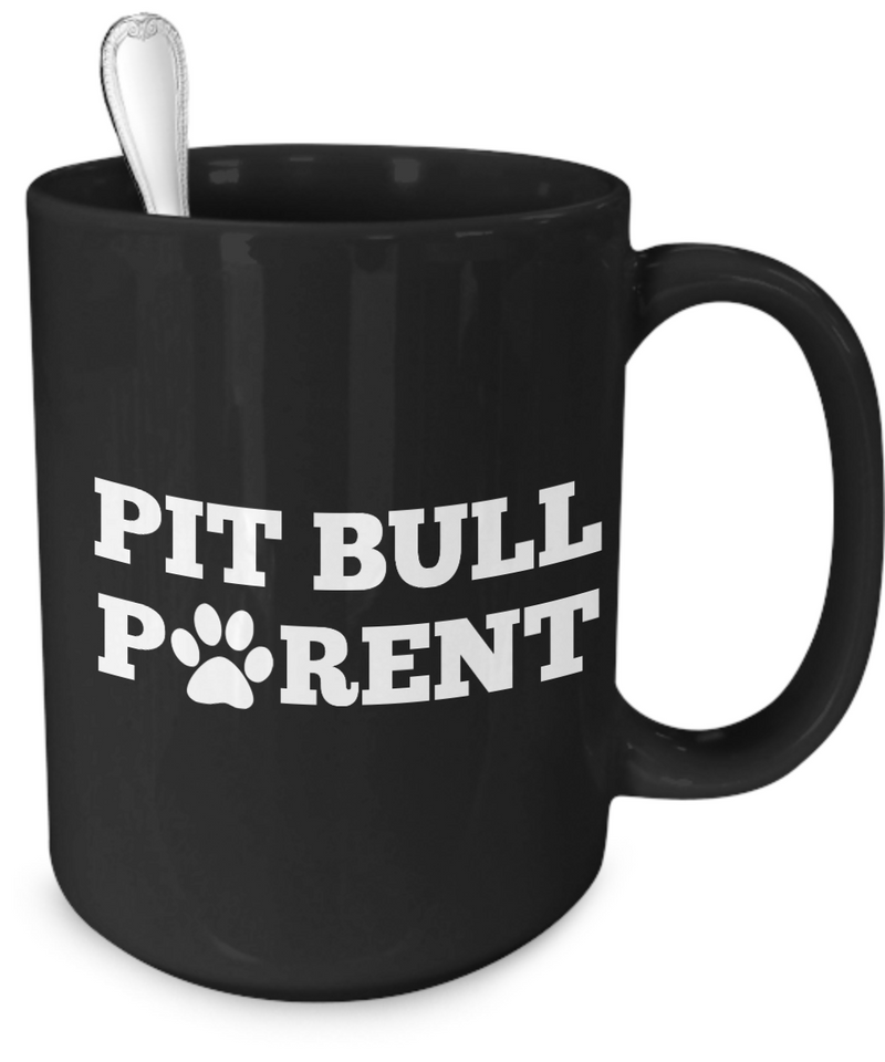 Pit Bull Parent (black) - Dogs Make Me Happy - 4