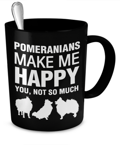 funny pomeranian mug