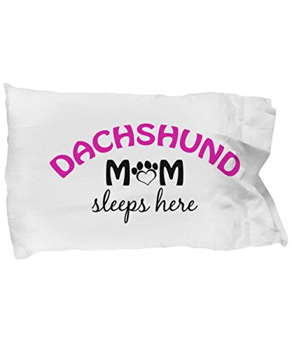 Dachshund Mom and Dad Pillow Cases
