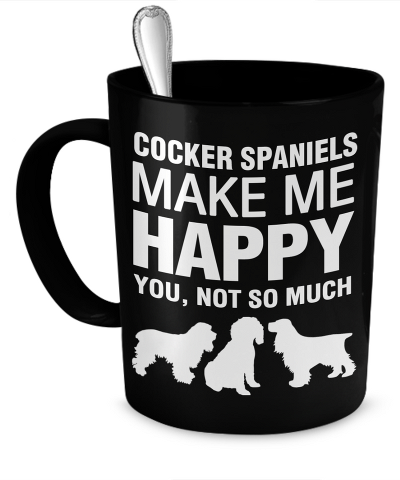 Cocker spaniels mug