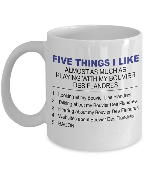 Five Thing I Like About My Bouvier Des Flandres - Dogs Make Me Happy - 1