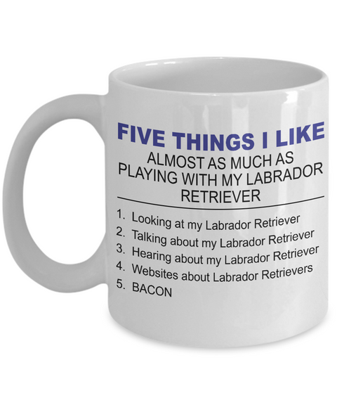 Five Thing I Like About My Labrador Retriever - Dogs Make Me Happy - 1
