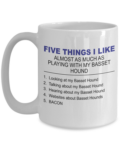 Five Thing I Like About My Basset Hound - Dogs Make Me Happy - 3
