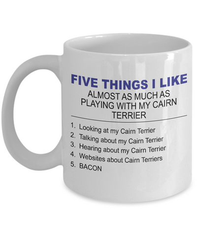Five Thing I Like About My Cairn Terrier - Dogs Make Me Happy - 1