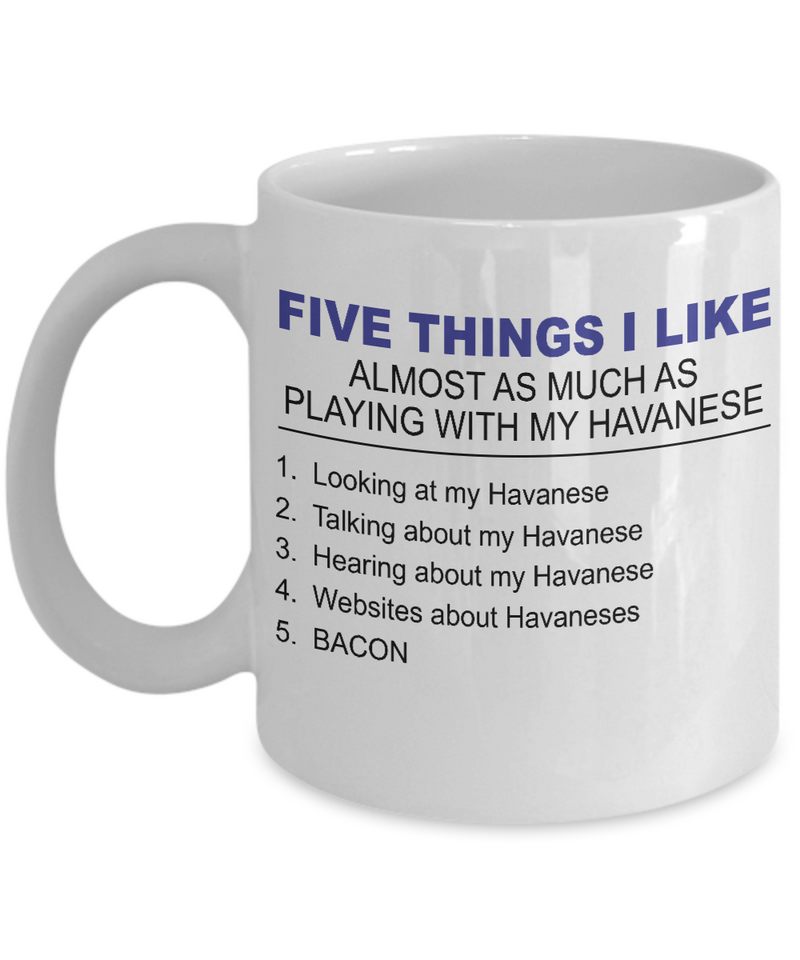 Five Thing I Like About My Havanese - Dogs Make Me Happy - 1