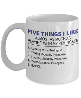 Five Thing I Like About My Pekingese - Dogs Make Me Happy - 1