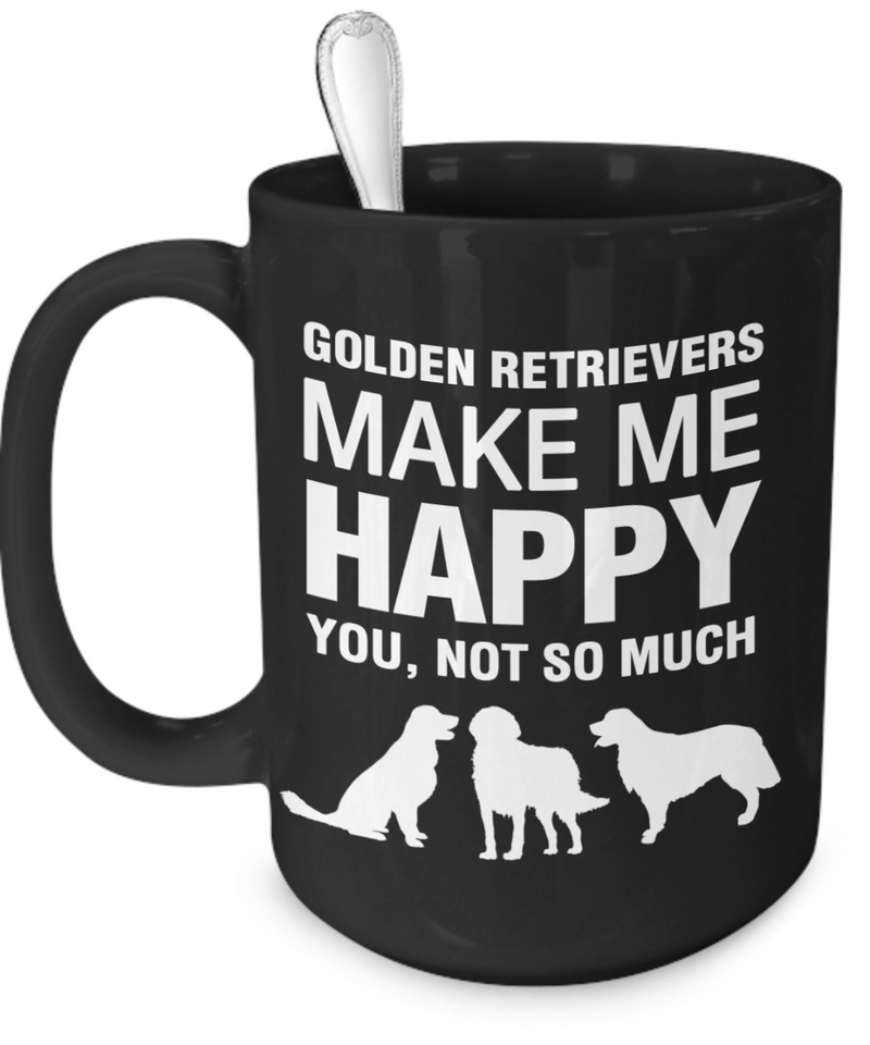 Golden Retrievers mug