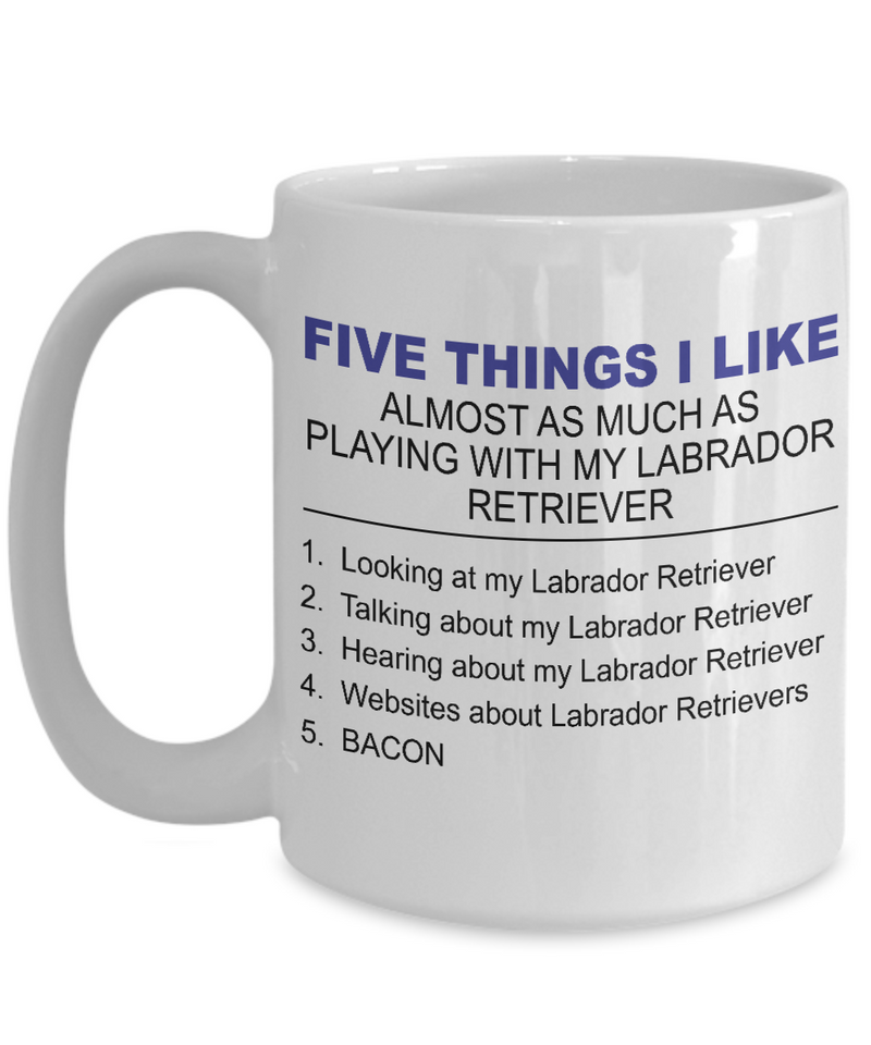 Five Thing I Like About My Labrador Retriever - Dogs Make Me Happy - 3