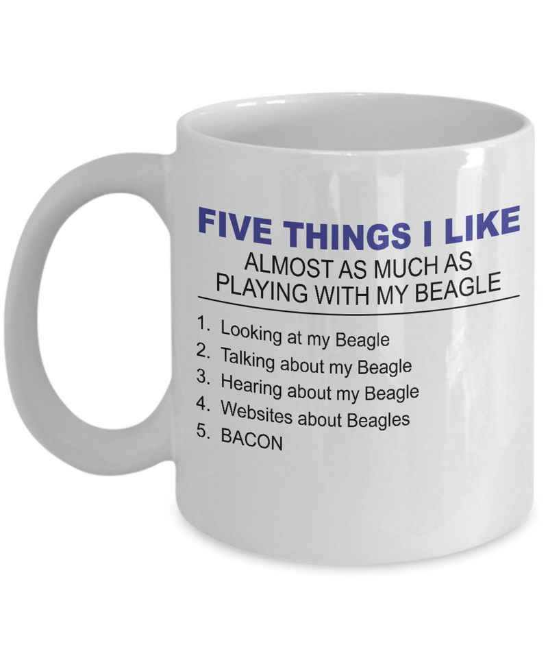 Five Thing I Like About My Beagle - Dogs Make Me Happy - 1