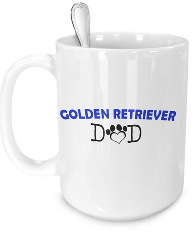 Golden Retriever Dad - Dogs Make Me Happy - 3
