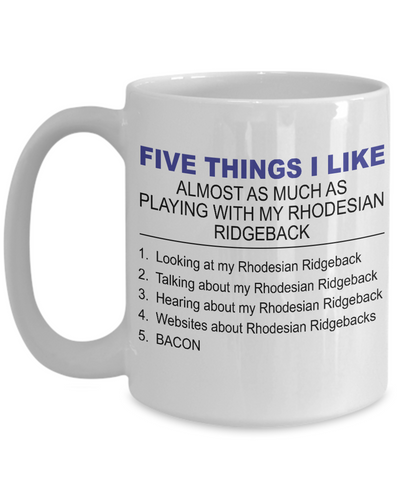 Five Thing I Like About My Rhodesian Ridgeback - Dogs Make Me Happy - 3