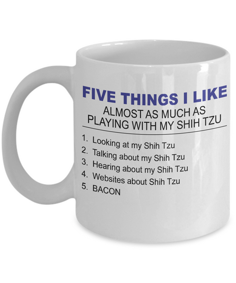 Five Thing I Like About My Shih Tzu - Dogs Make Me Happy - 1