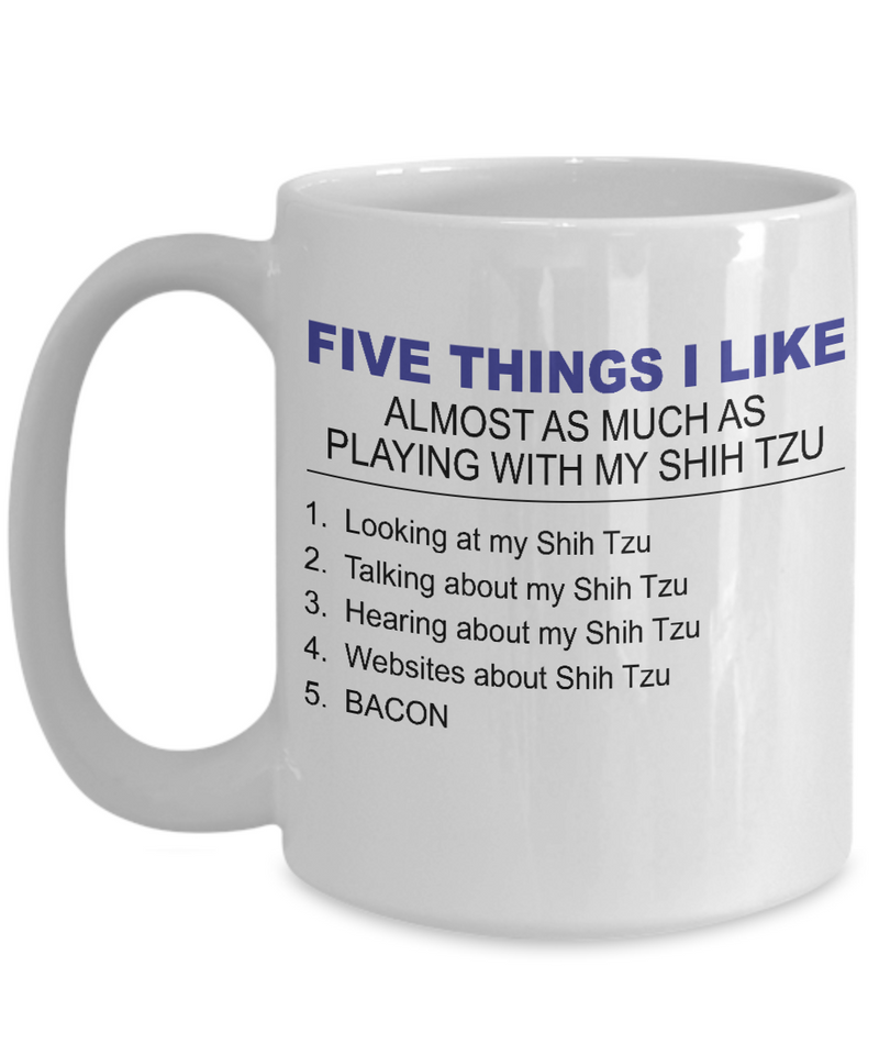 Five Thing I Like About My Shih Tzu - Dogs Make Me Happy - 3