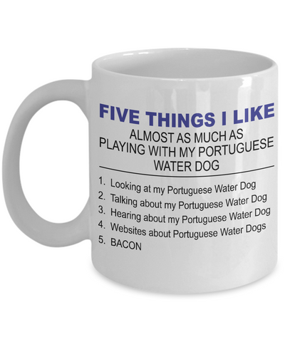Five Thing I Like About My Portuguese Water Dog - Dogs Make Me Happy - 1
