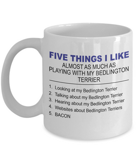 Five Thing I Like About My Bedlington Terrier - Dogs Make Me Happy - 1