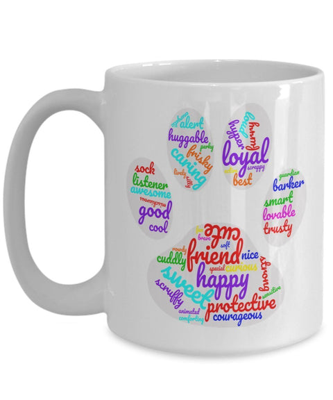 Funny Dog Paws Coffee Mug gifts Idea