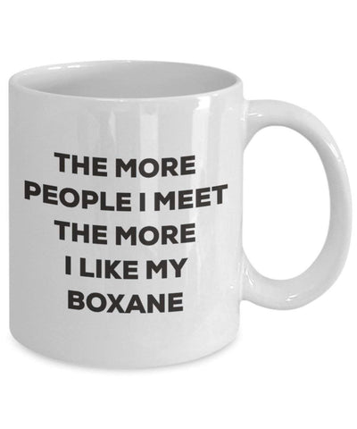 The more people I meet the more I like my Boxane Mug