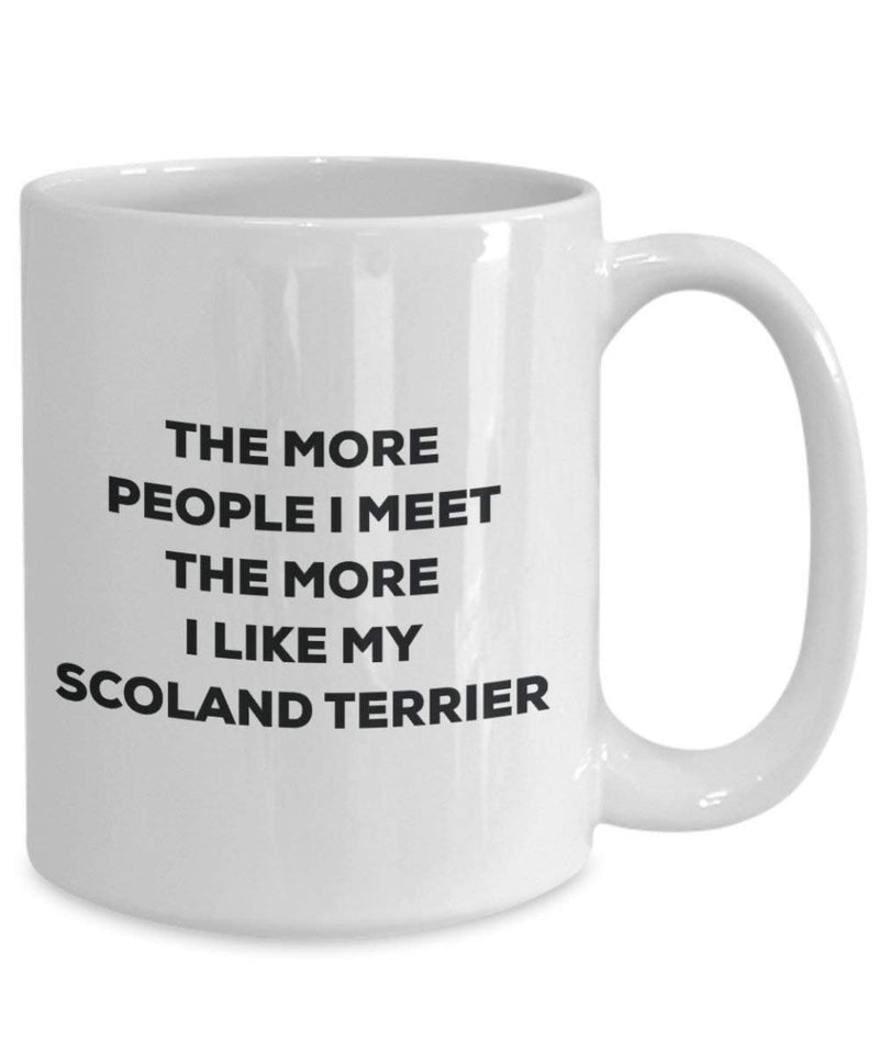 The more people I meet the more I like my Scoland Terrier Mug