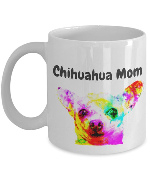 Chihuahua Mom Mug - Colorful