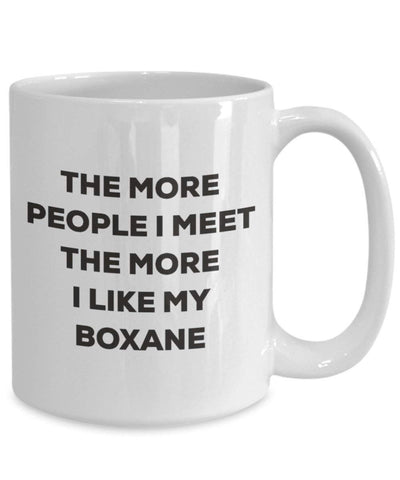 The more people I meet the more I like my Boxane Mug