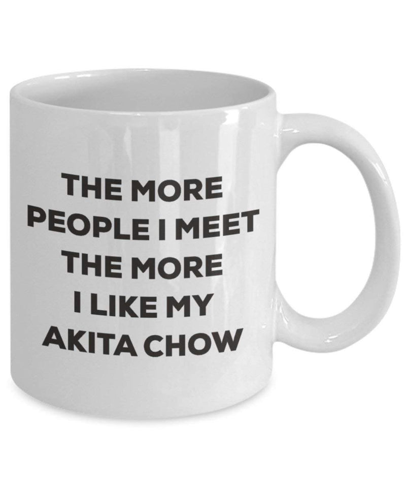 The more people I meet the more I like my Akita Chow Mug (15oz)