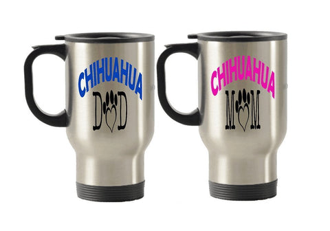 Chihuahua Dad and Mom dog gift idea (Dad)