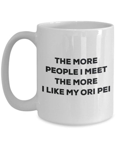 The more people I meet the more I like my Ori Pei Mug