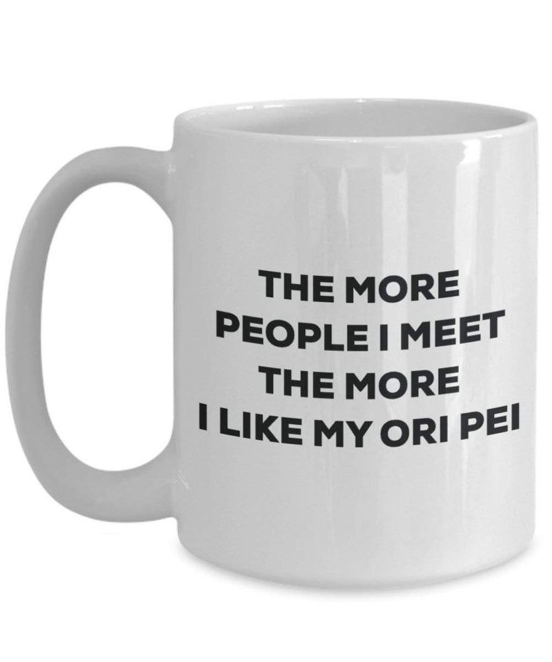 The more people I meet the more I like my Ori Pei Mug