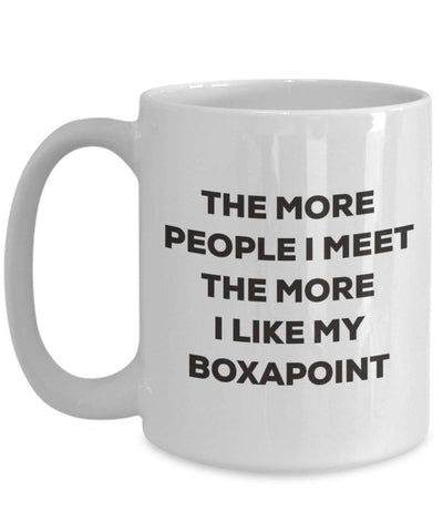 The more people I meet the more I like my Boxapoint Mug