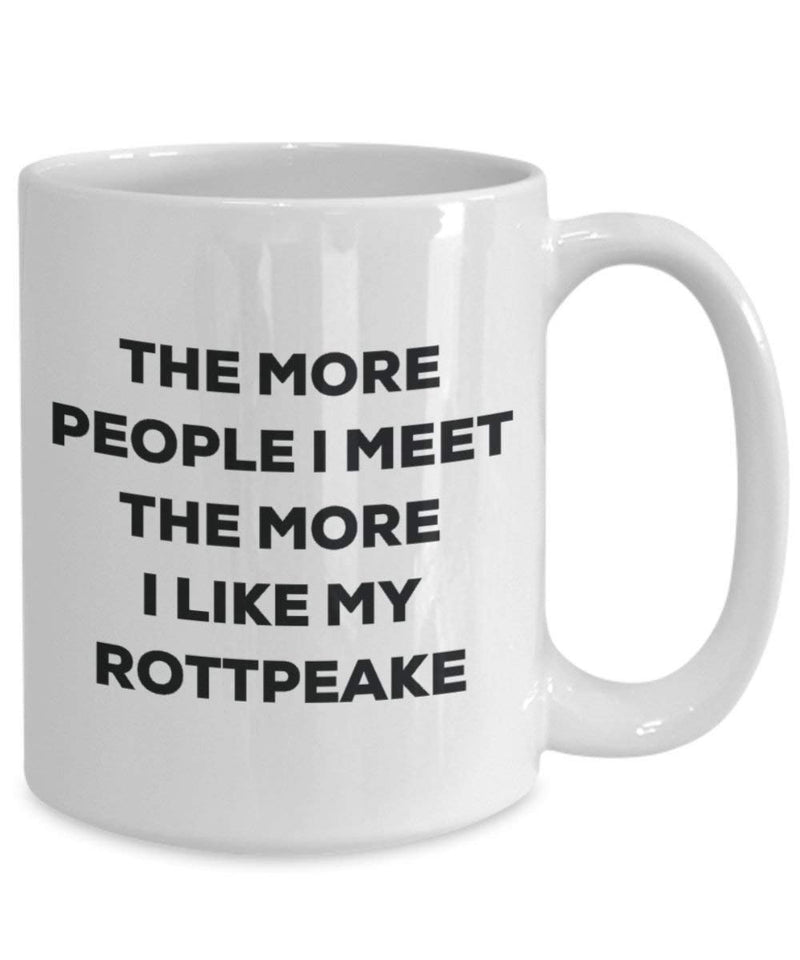 The more people I meet the more I like my Rottpeake Mug