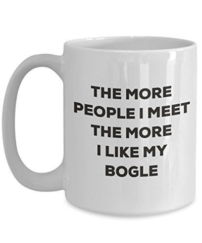 The More People I Meet The More I Like My Bogle Mug