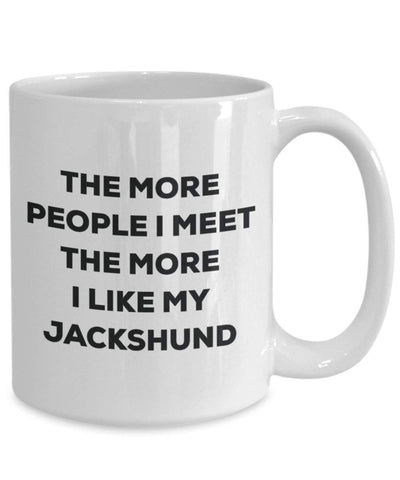 The more people I meet the more I like my Jackshund Mug